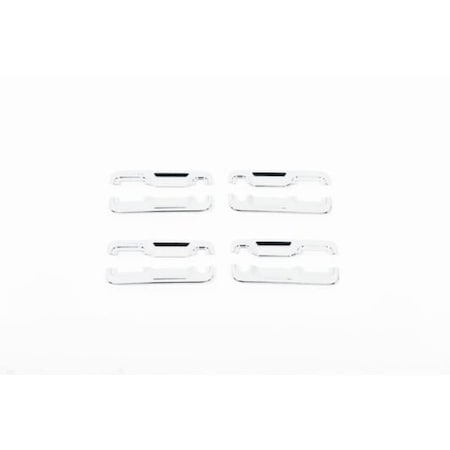 Putco 15-C F150/F250/F350/F450 4DR CHROME DOOR HANDLE COVERS BUCKETS ONLY 401064